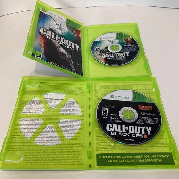 Call of Duty 5 Game Bundle Microsoft Xbox 360 Tested Video Game Black Ops Modern - Picture 9 of 11